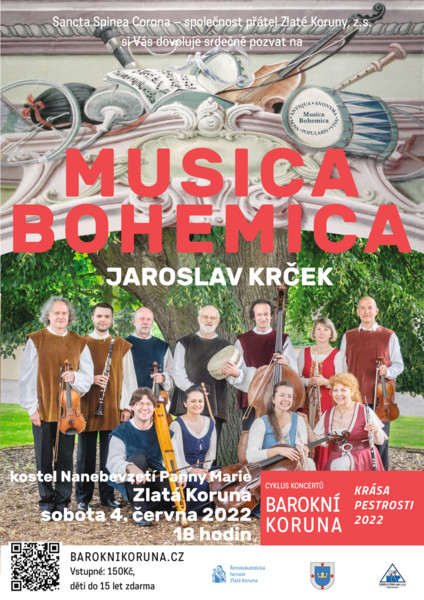 Musica Bohemica: koncert v klášterním kostele ve Zlaté Koruně