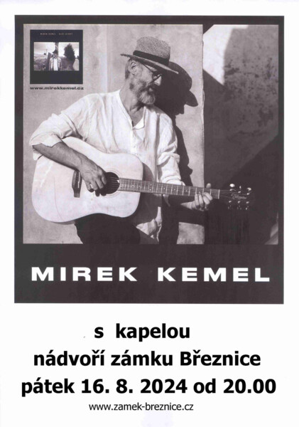 Mirek Kemel s kapelou – koncert na zámku Březnice