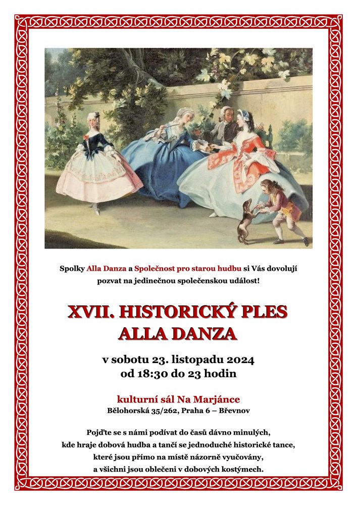 XVII. Historický ples Alla Danza - 