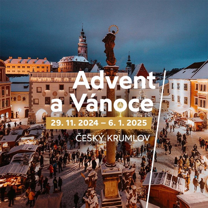 Advent a Vánoce v Českém Krumlově 29. 11. 2024 – 6. 1. 2025